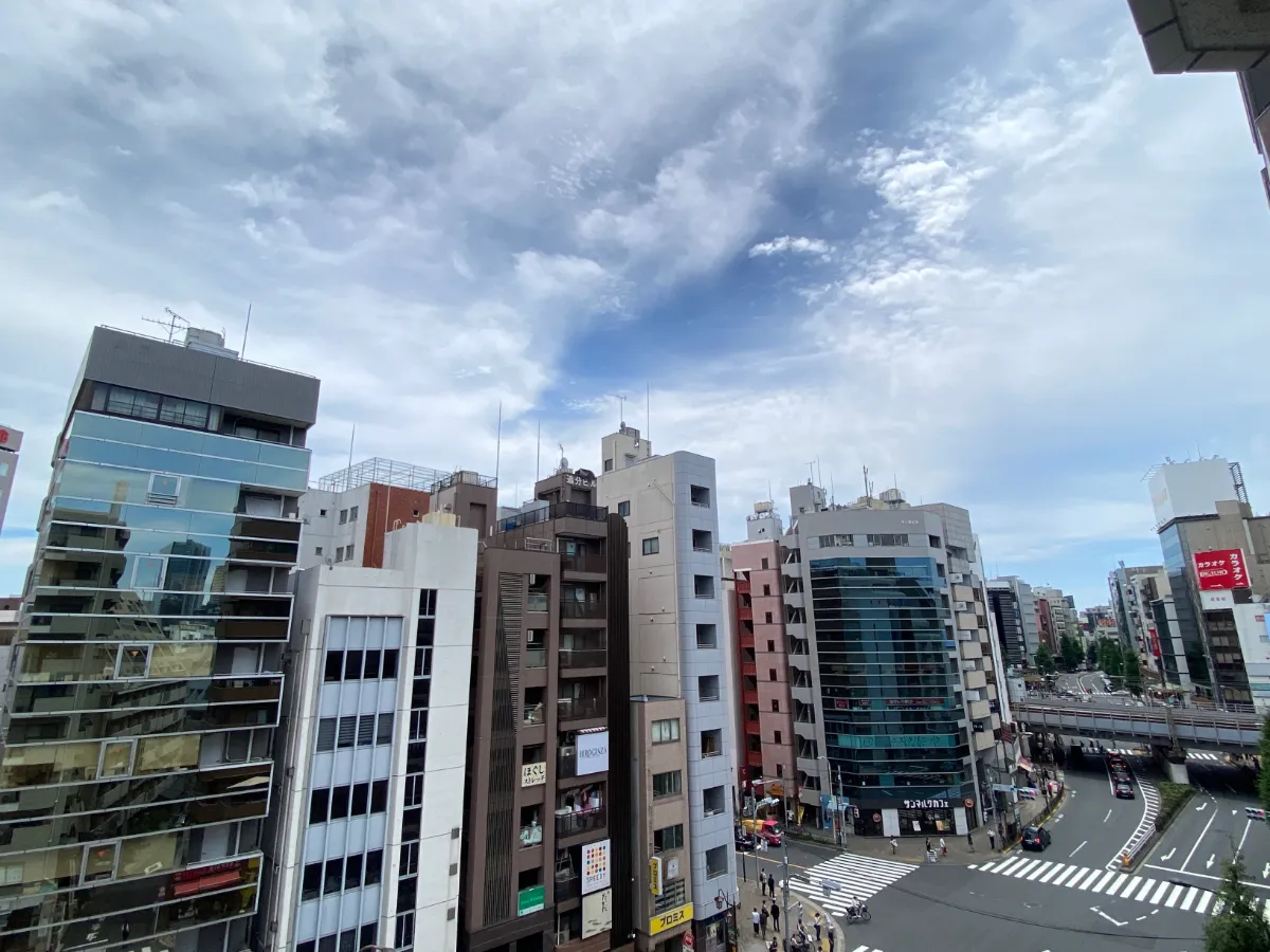 ヴェラハイツ恵比寿東の眺望