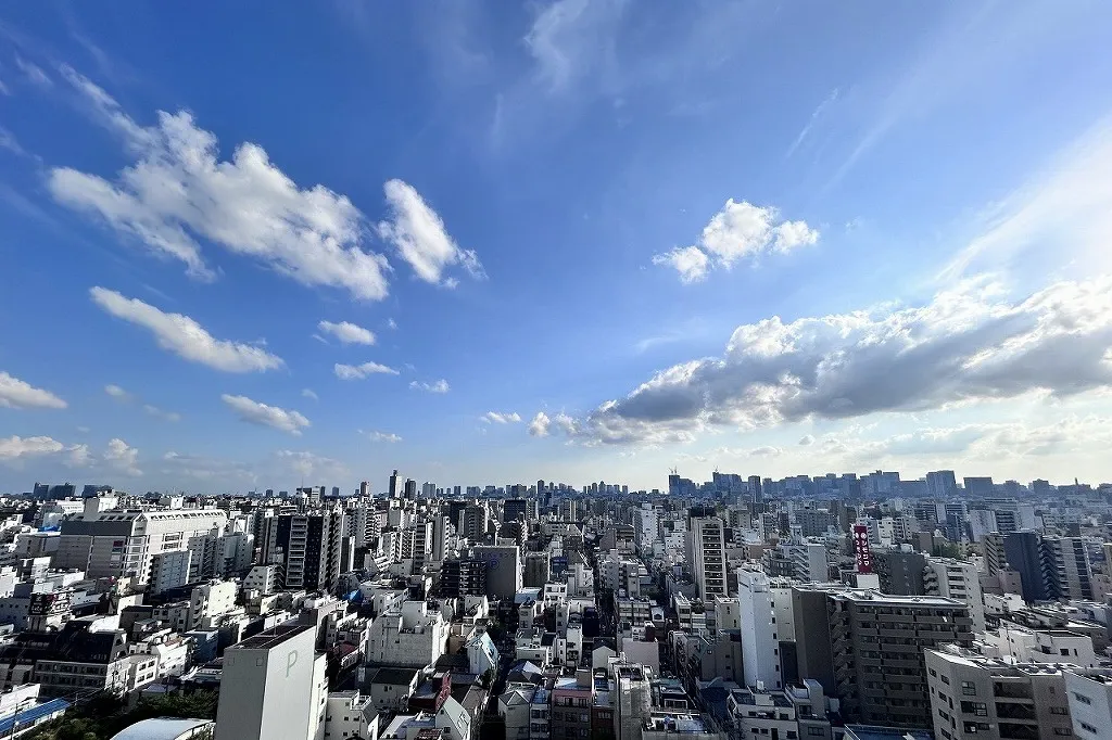 浅草タワーのバルコニー2
