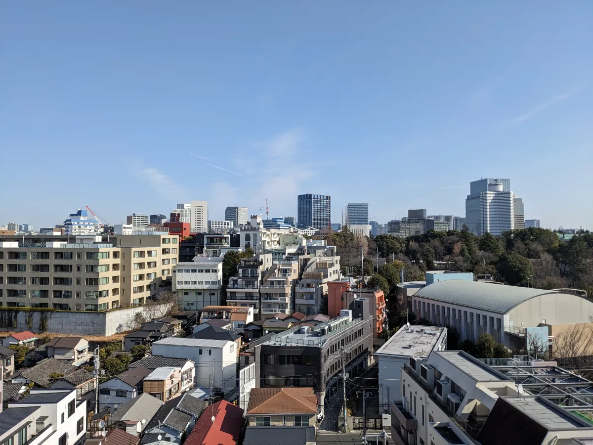 信濃町ハイムのバルコニー3