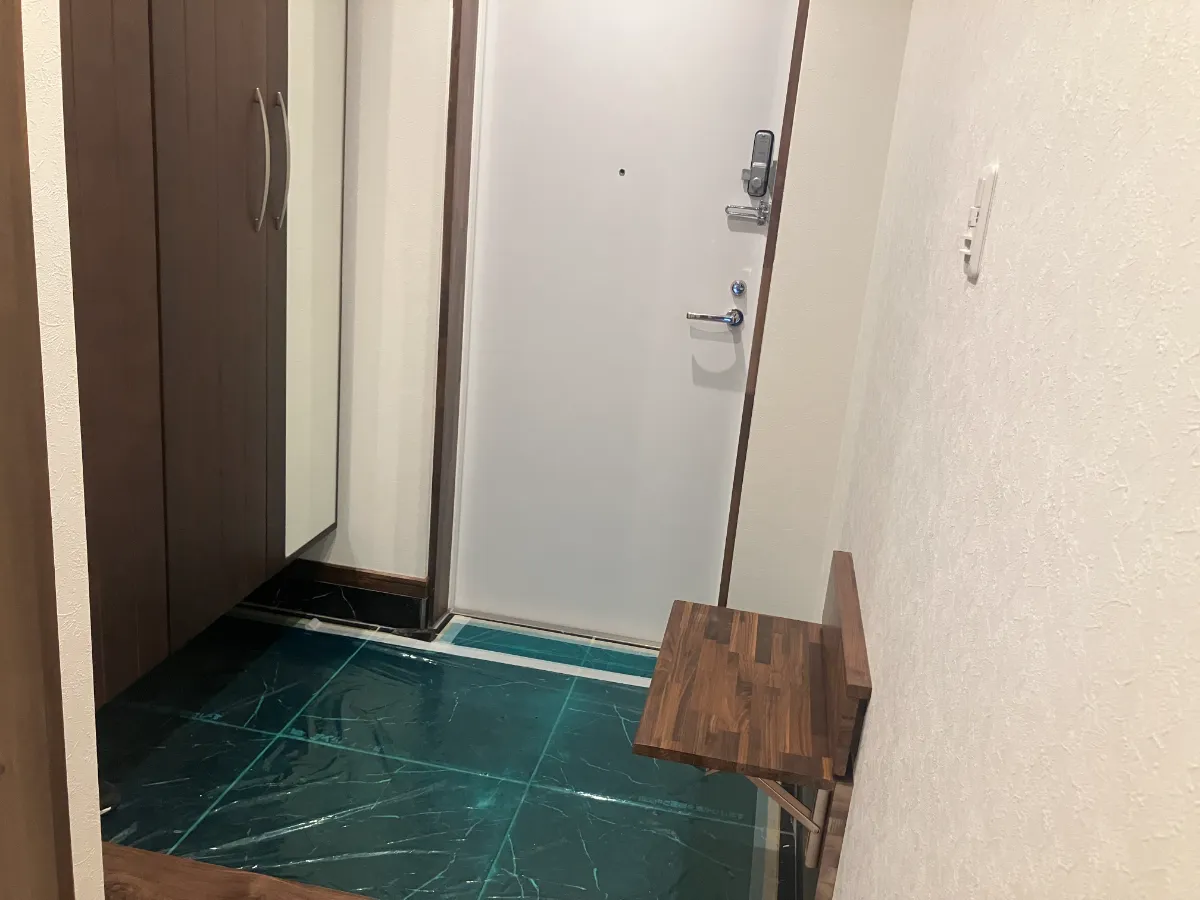 三田ホウレーンの玄関1