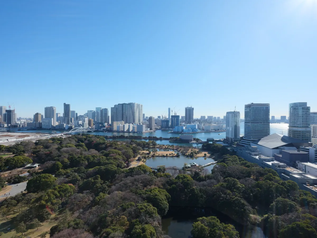 東京ツインパークスライトウィングのバルコニー2