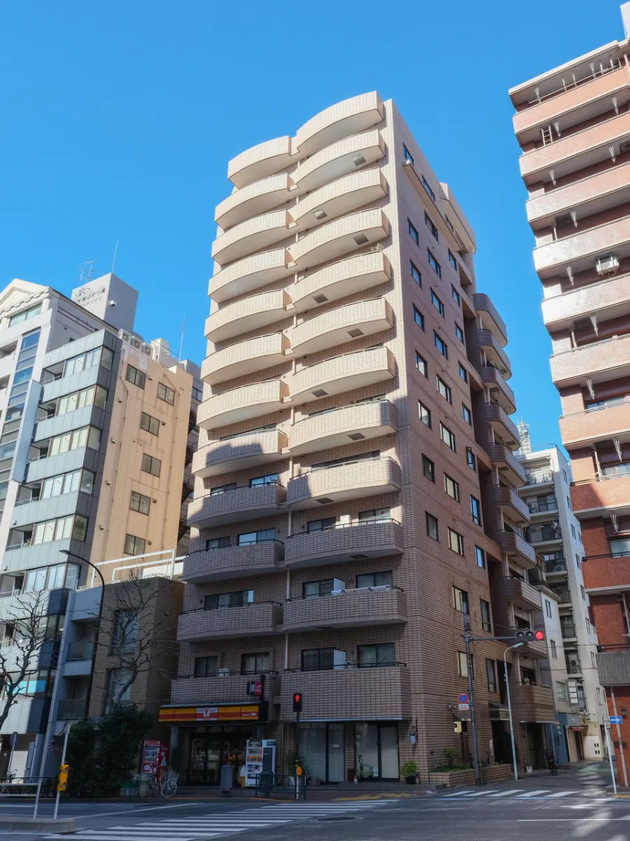 日本橋浜町公園グランドハイツ弐番館の外観1