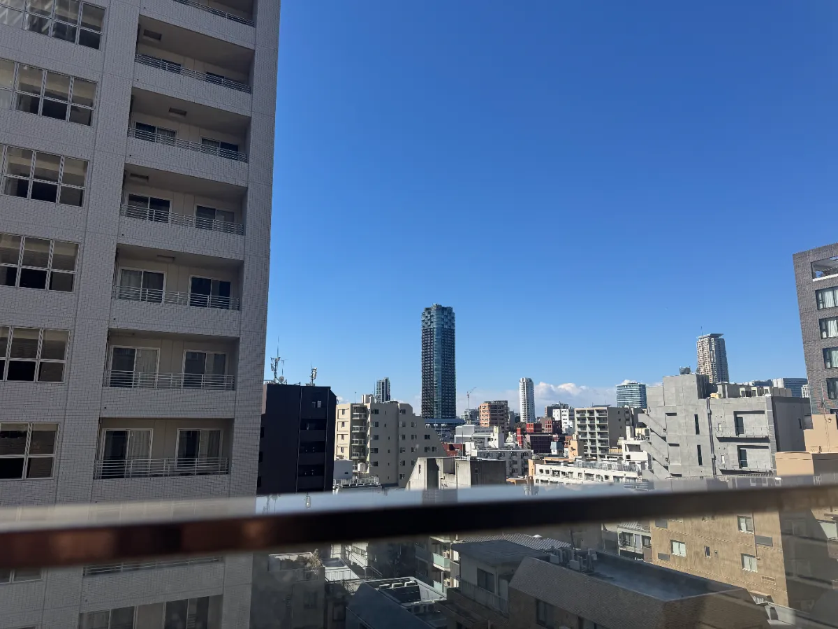 パークハウス赤坂氷川のバルコニー
