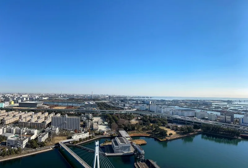 アップルタワー東京キャナルコートの眺望1