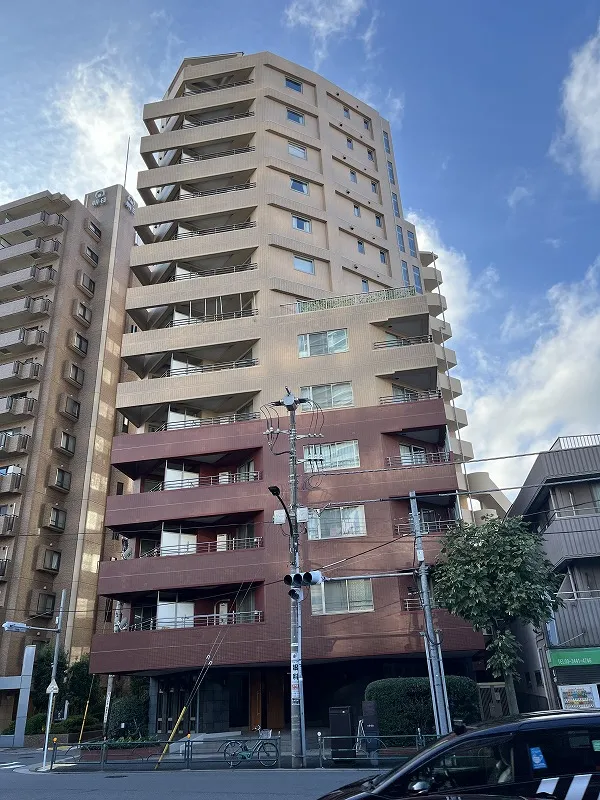 リシェ広尾の外観