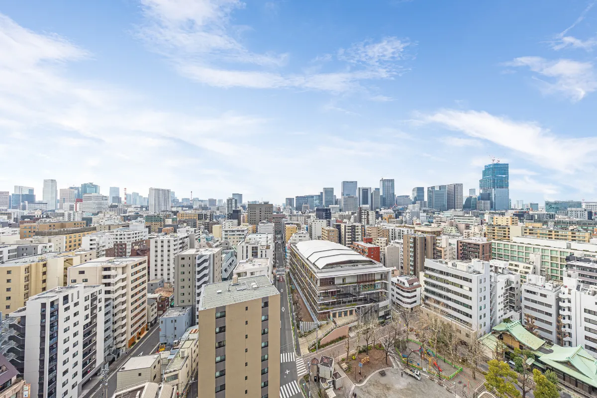 シティタワー銀座東のバルコニー1
