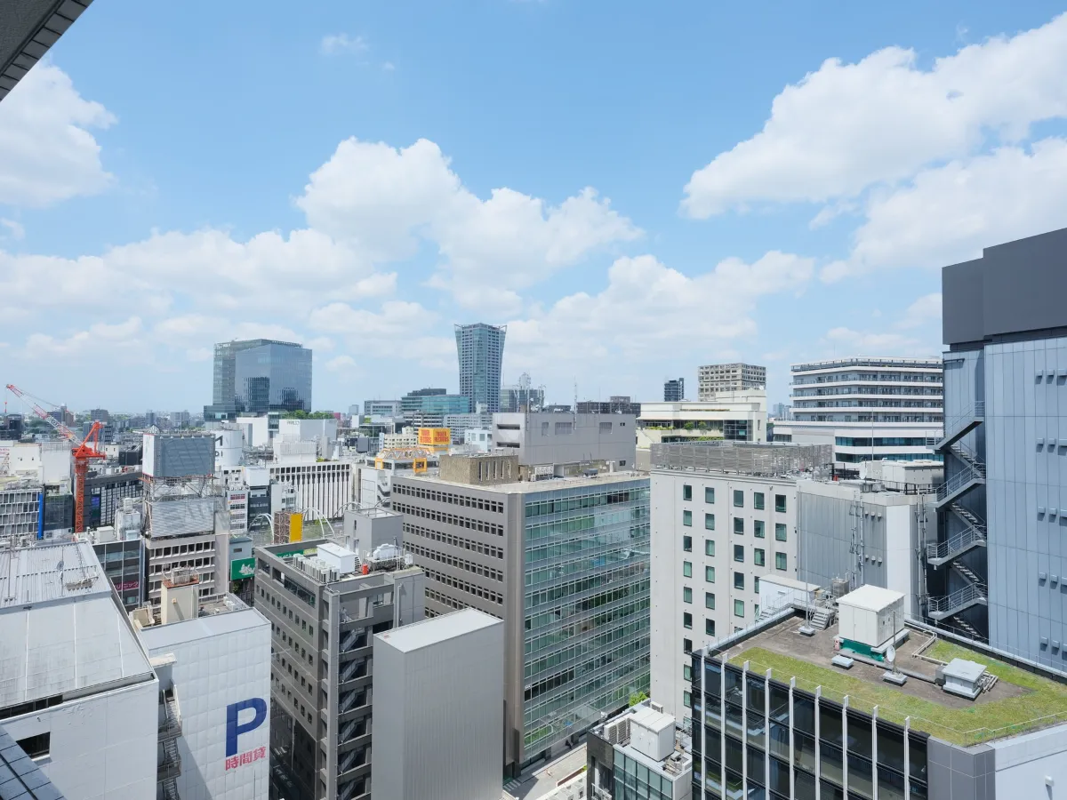 テラス渋谷美竹のバルコニー2