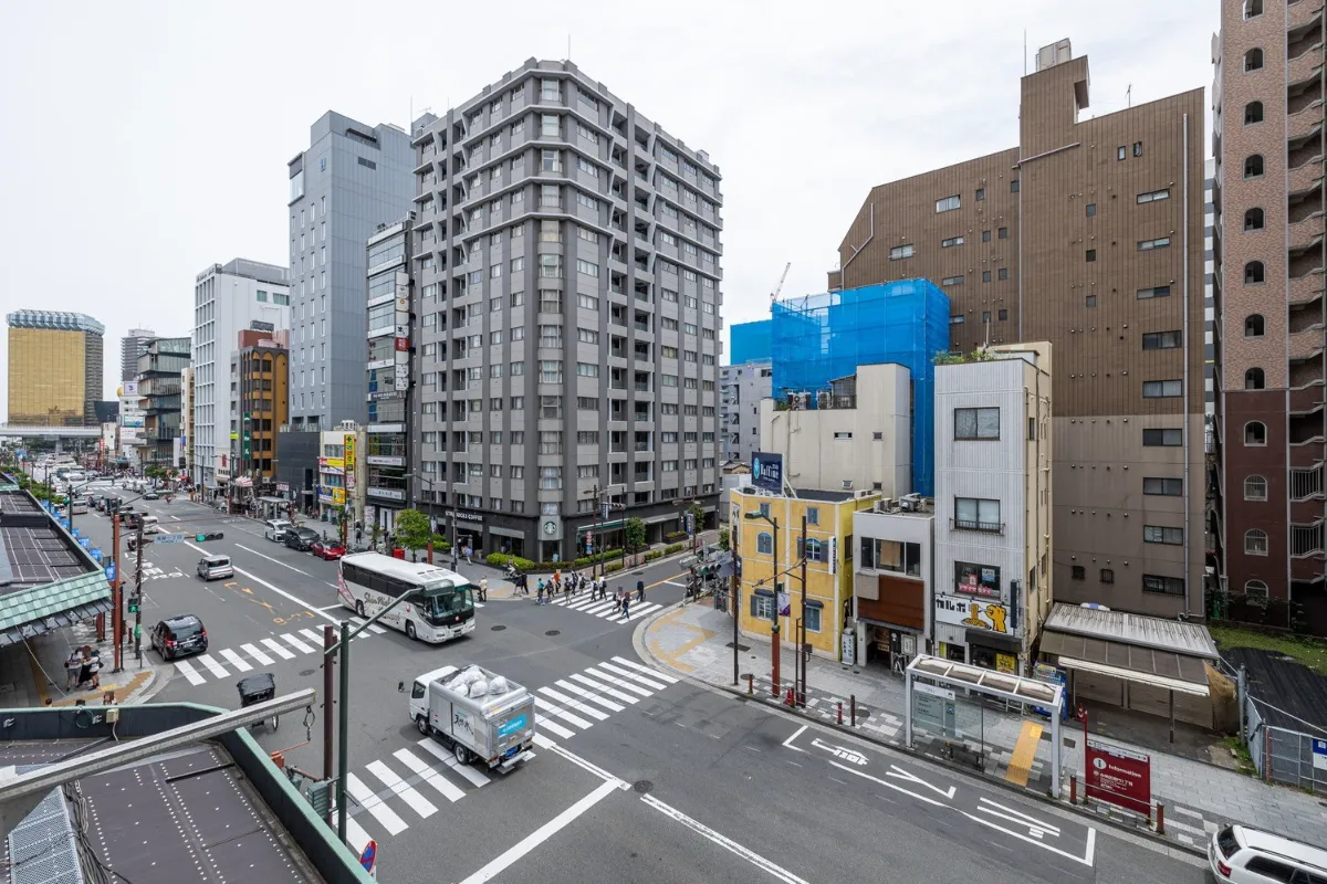 ライオンズマンション浅草雷門のバルコニー2