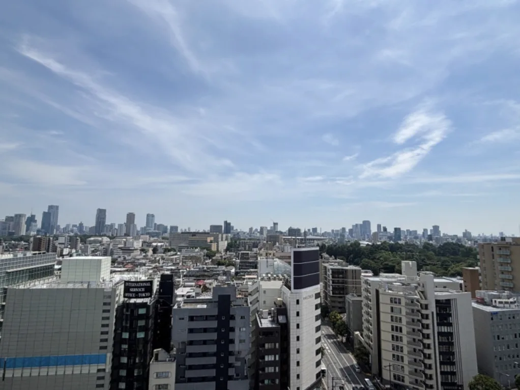 ライオンズ四谷タワーゲートのバルコニー2