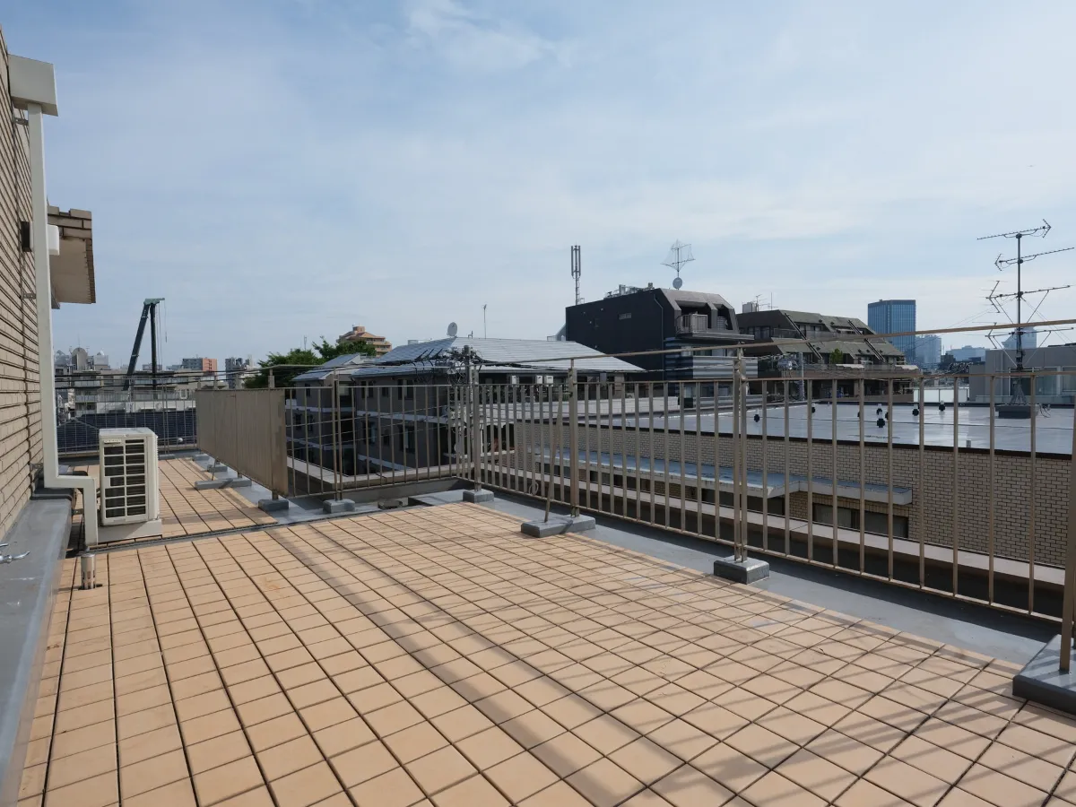 パレ市ヶ谷のバルコニー1