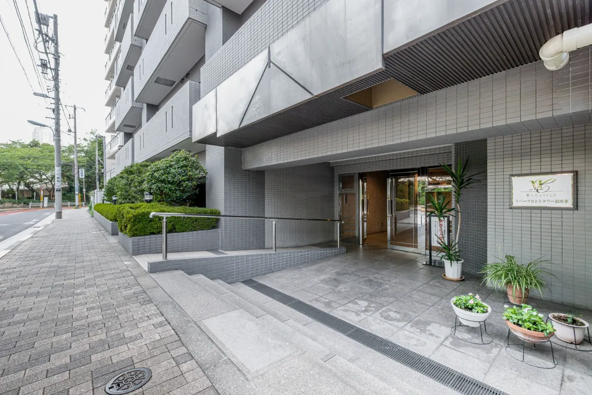 マイキャッスルリバーフロントタワー銀座東の外観2