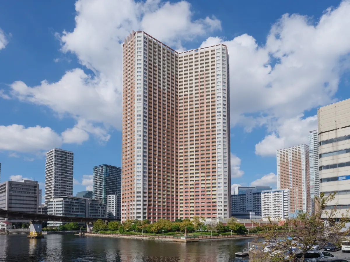 芝浦アイランドケープタワーの外観