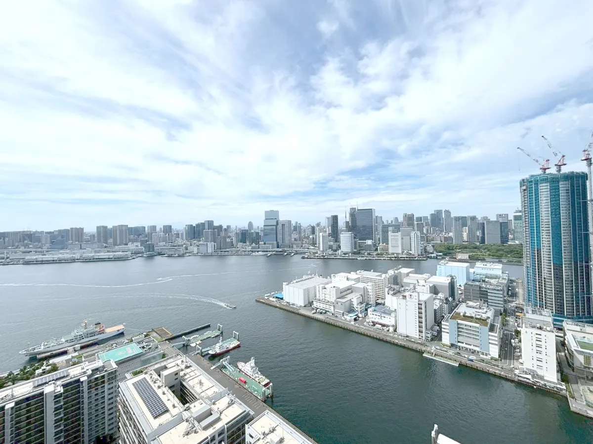 HARUMI FLAG PARK VILLAGE SKY DUOのバルコニー1