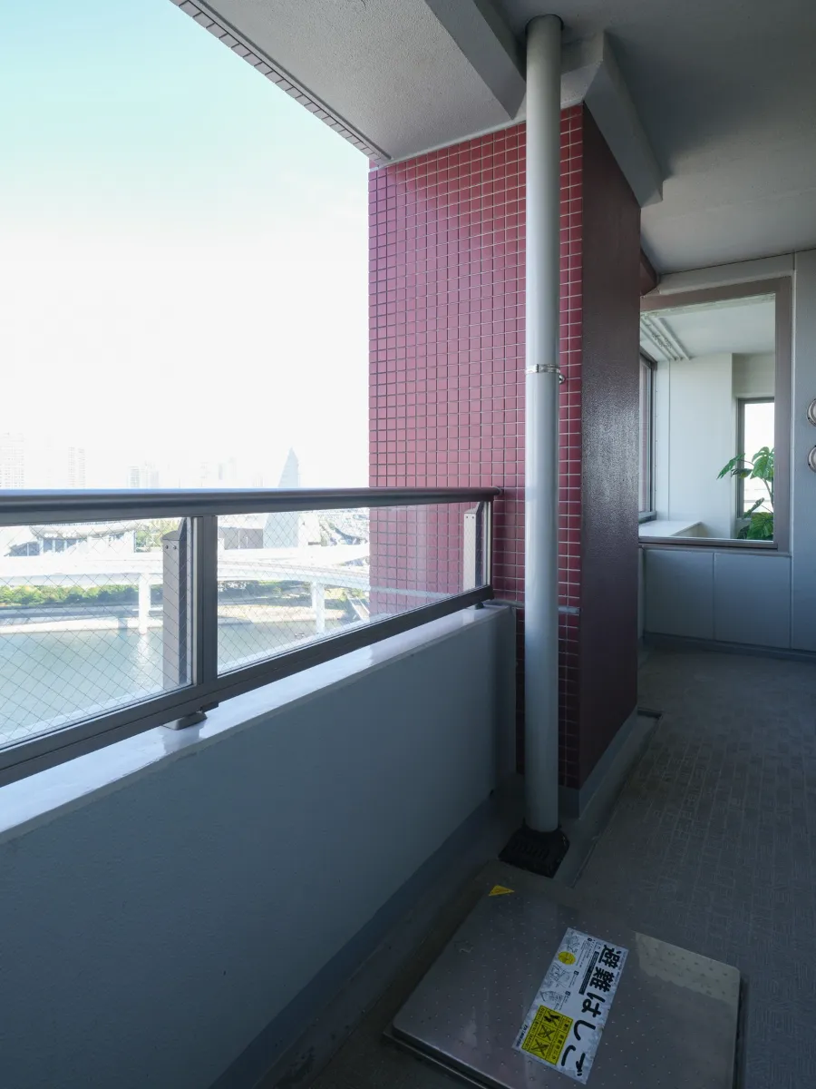 THE TOWERS DAIBA EASTのバルコニー1