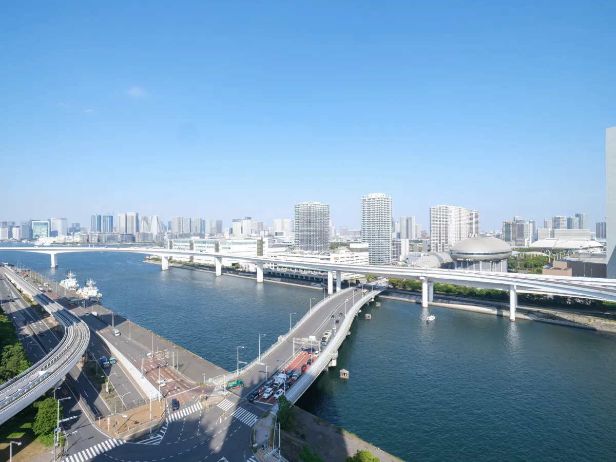 THE TOWERS DAIBA EASTのバルコニー2